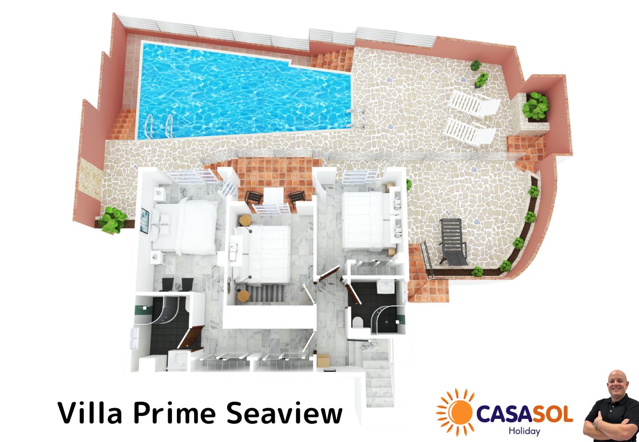 Villa in Nerja - Villa Prime Seaview by Casasol
