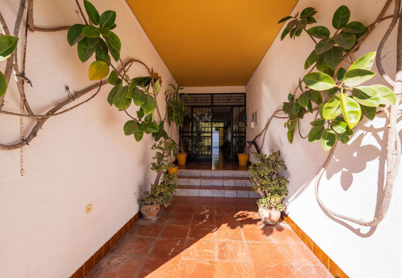 Accommodation entrance