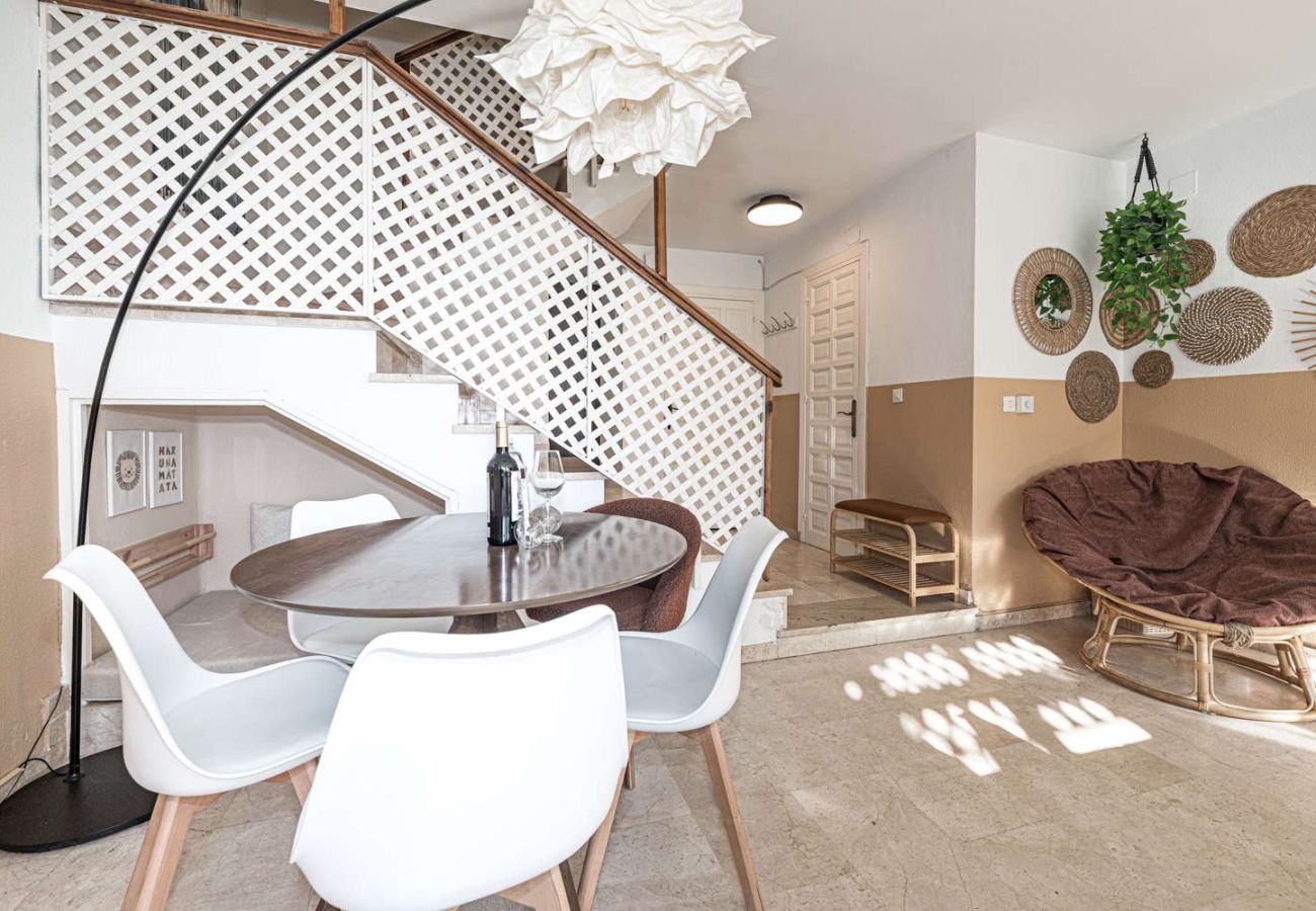 Apartment in Nerja - Casa Lena Verano Azul Nerja: Family Duplex with Sea Views