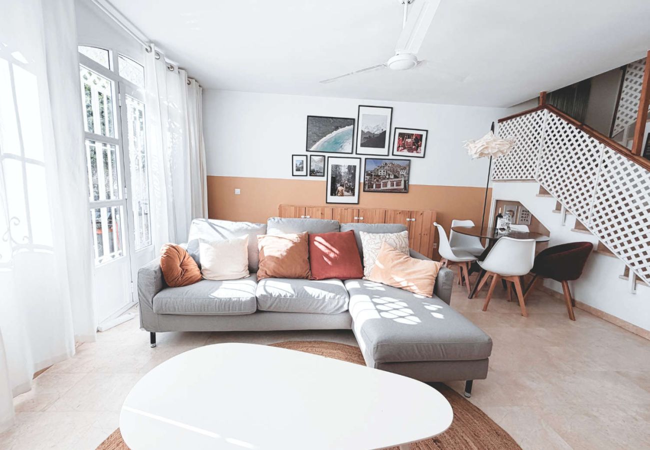 Apartment in Nerja - Casa Lena Verano Azul Nerja: Family Duplex with Sea Views