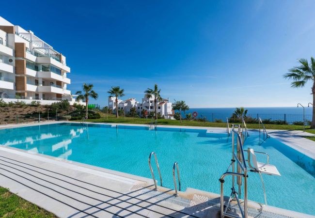 Apartment in Torrox Costa - Isea Calaceite 1111: Luxury Sea & Pool View Apartment