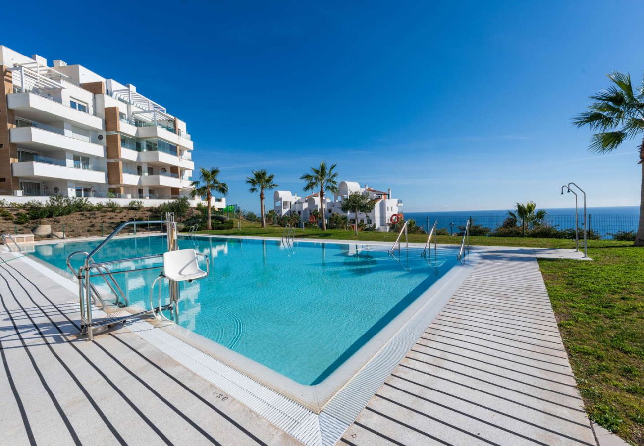 Apartment in Torrox Costa - Isea Calaceite 1111: Luxury Sea & Pool View Apartment