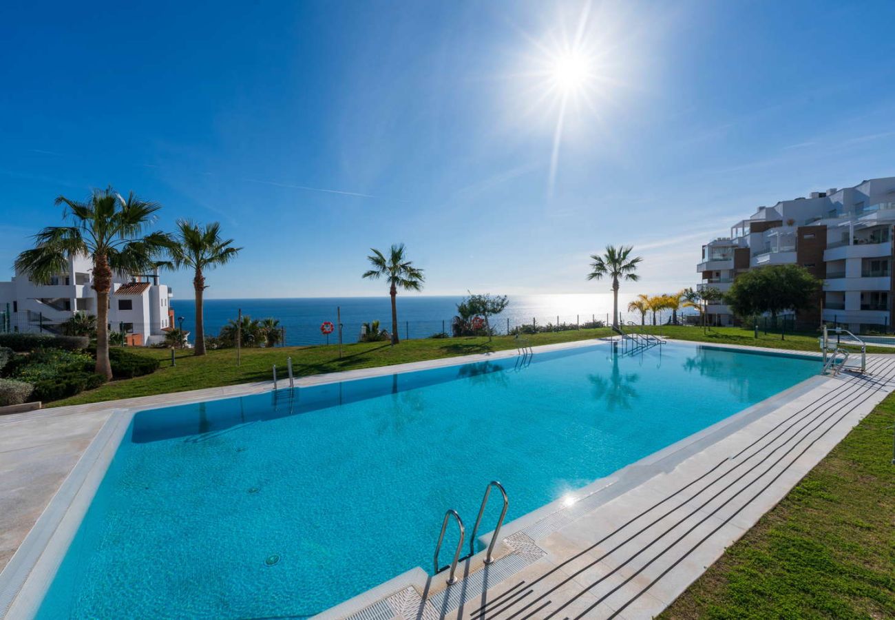 Apartment in Torrox Costa - Isea Calaceite 1111: Luxury Sea & Pool View Apartment