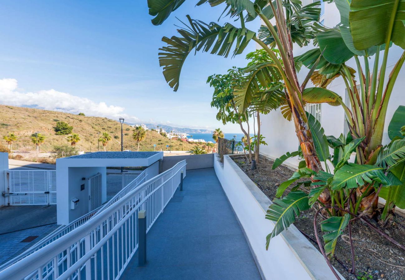 Apartment in Torrox Costa - Isea Calaceite 1111: Luxury Sea & Pool View Apartment