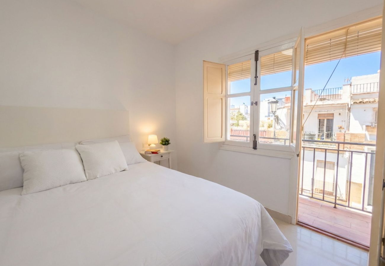 Terraced House in Nerja - Casa Chica: Townhouse with Private Rooftop in Calle Cristo, Nerja