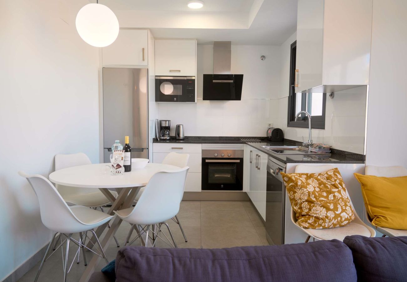 Apartment in Nerja - Penthouse Balcón del Mar D4: 3 Terraces & Heated Pool