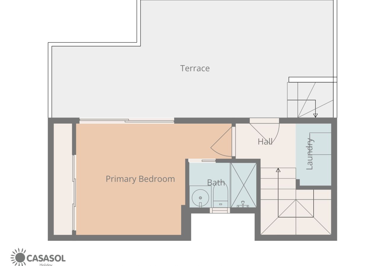 Apartment in Nerja - Penthouse Balcon del Mar D4: 3 Terraces & Heated Pool in Nerja