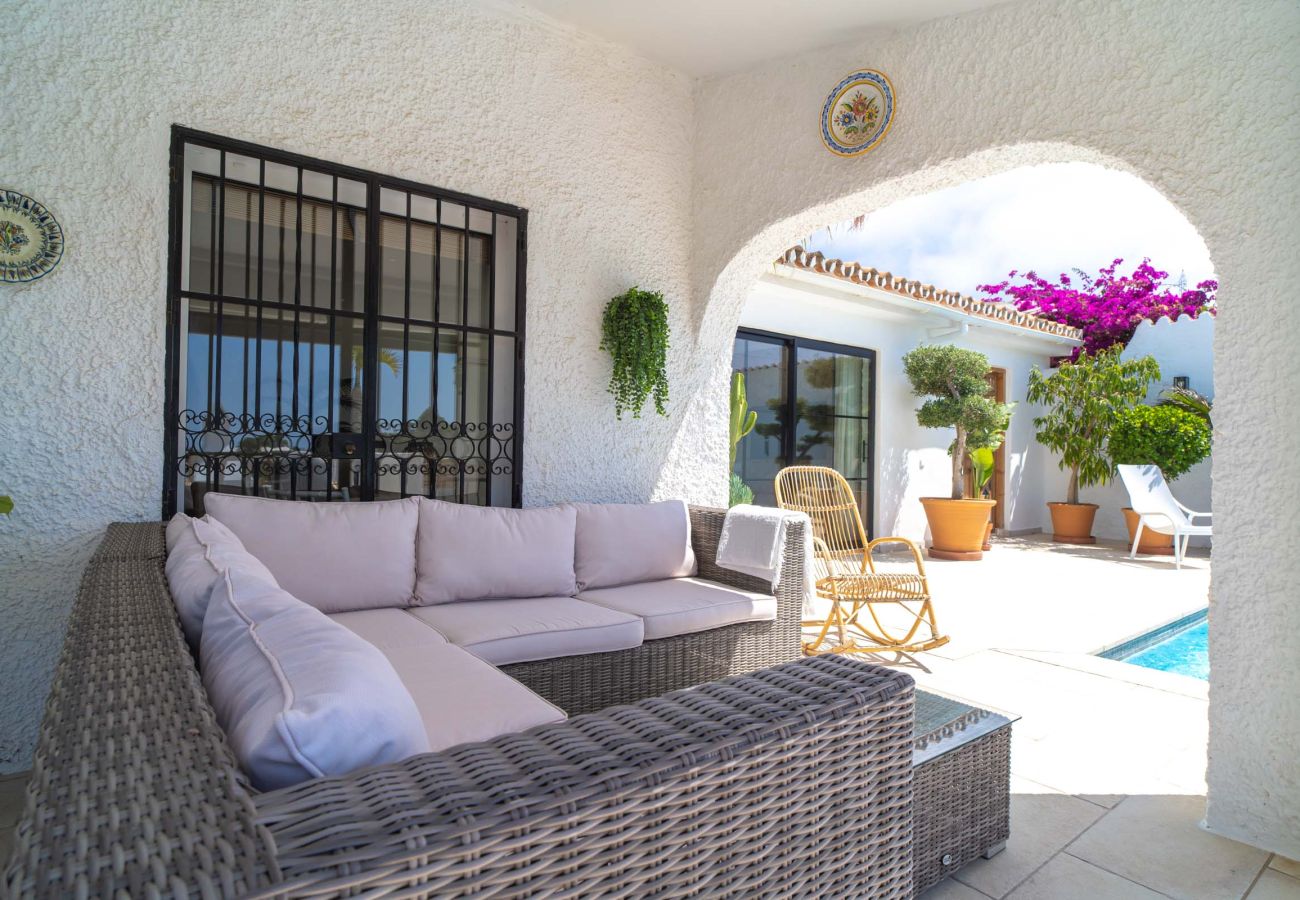Villa in Nerja - Villa La Casita: Private Pool Villa in Fuente del Badén, Nerja