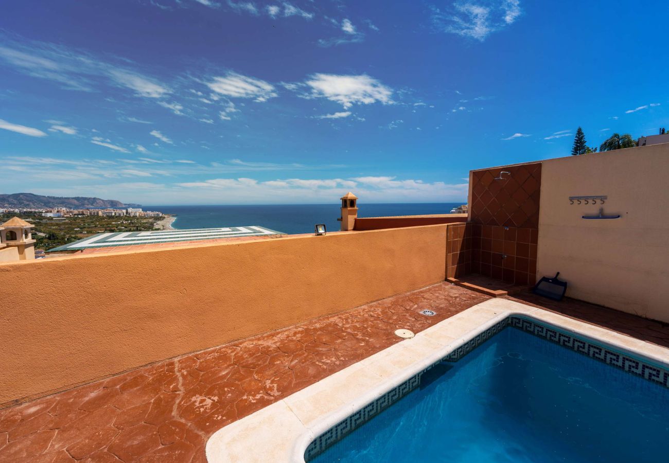 Villa in Nerja - Villa Punta Lara 15: Private Pool Villa for 5 with Sea Views, Nerja