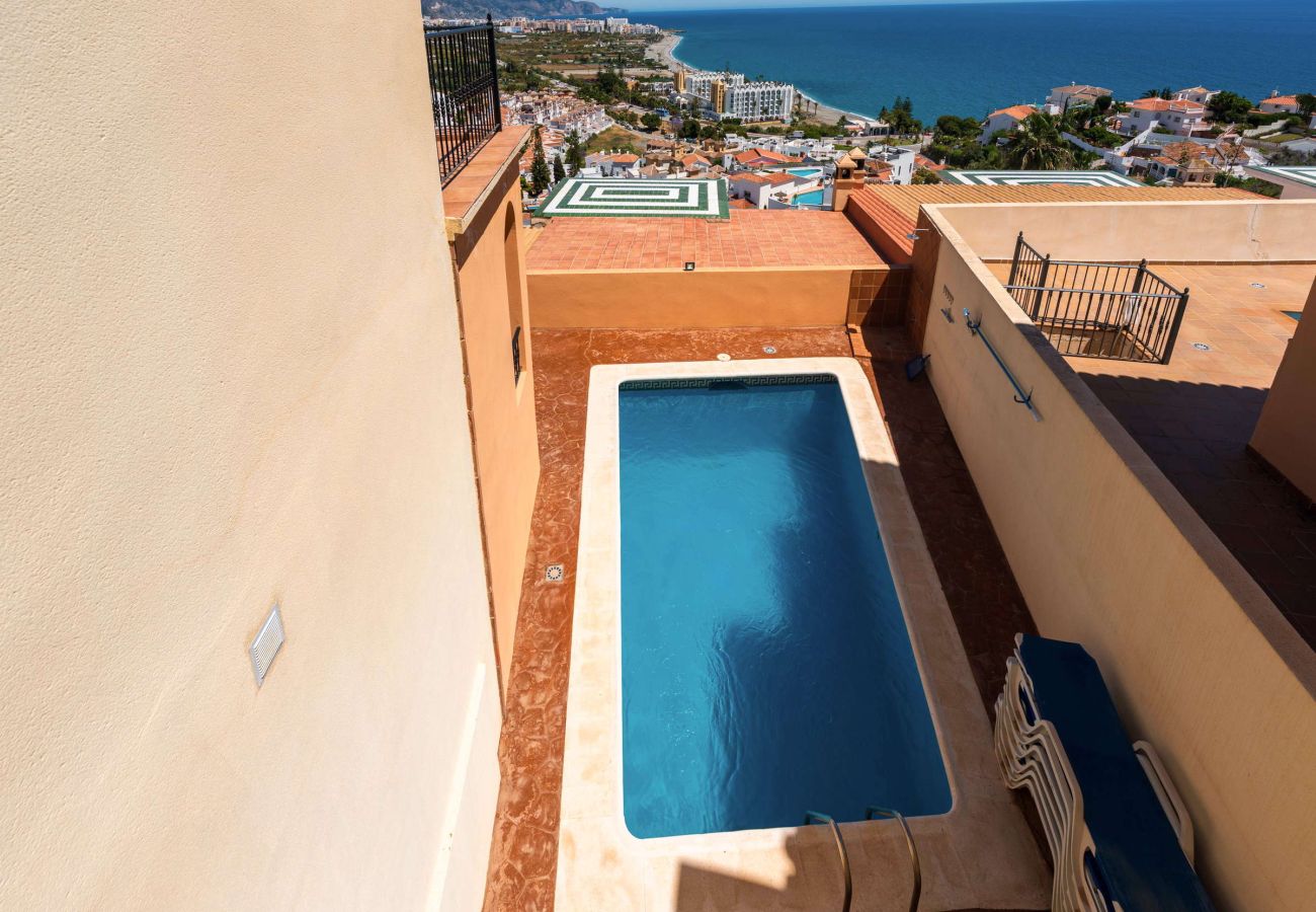 Villa in Nerja - Villa Punta Lara 15: Private Pool Villa for 5 with Sea Views, Nerja