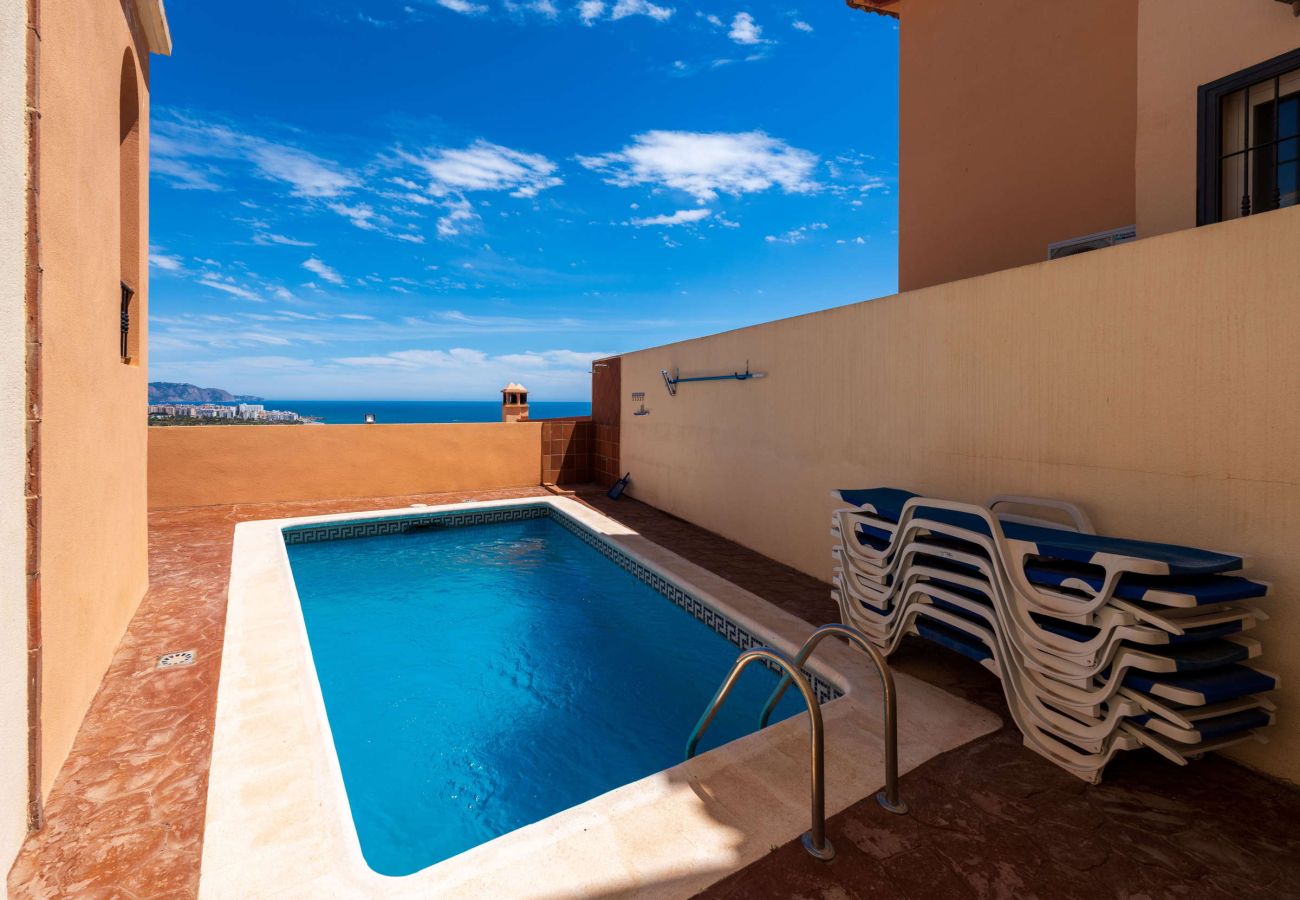 Villa in Nerja - Villa Punta Lara 15: Private Pool Villa for 5 with Sea Views, Nerja