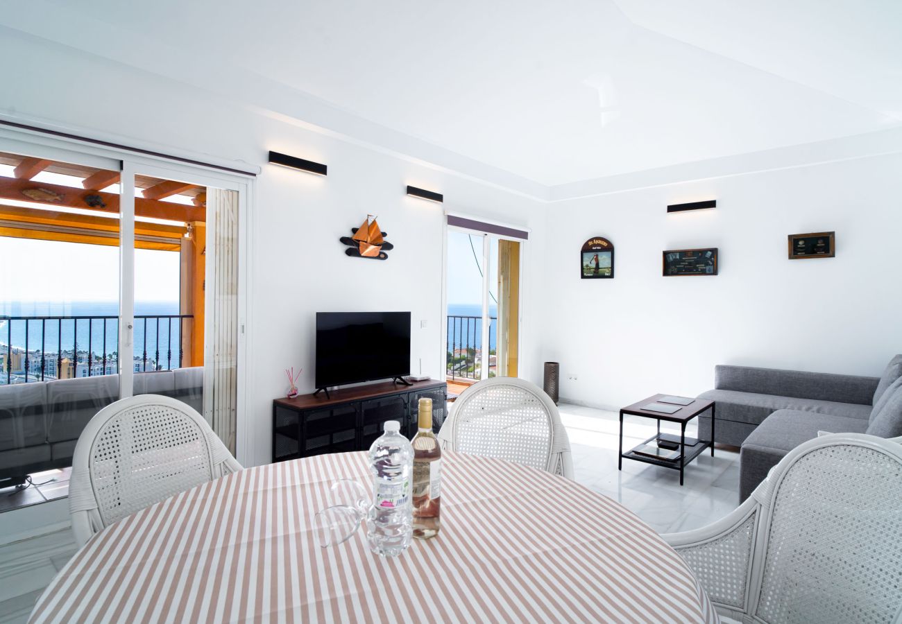 Villa in Nerja - Villa Punta Lara 15: Private Pool Villa for 5 with Sea Views, Nerja