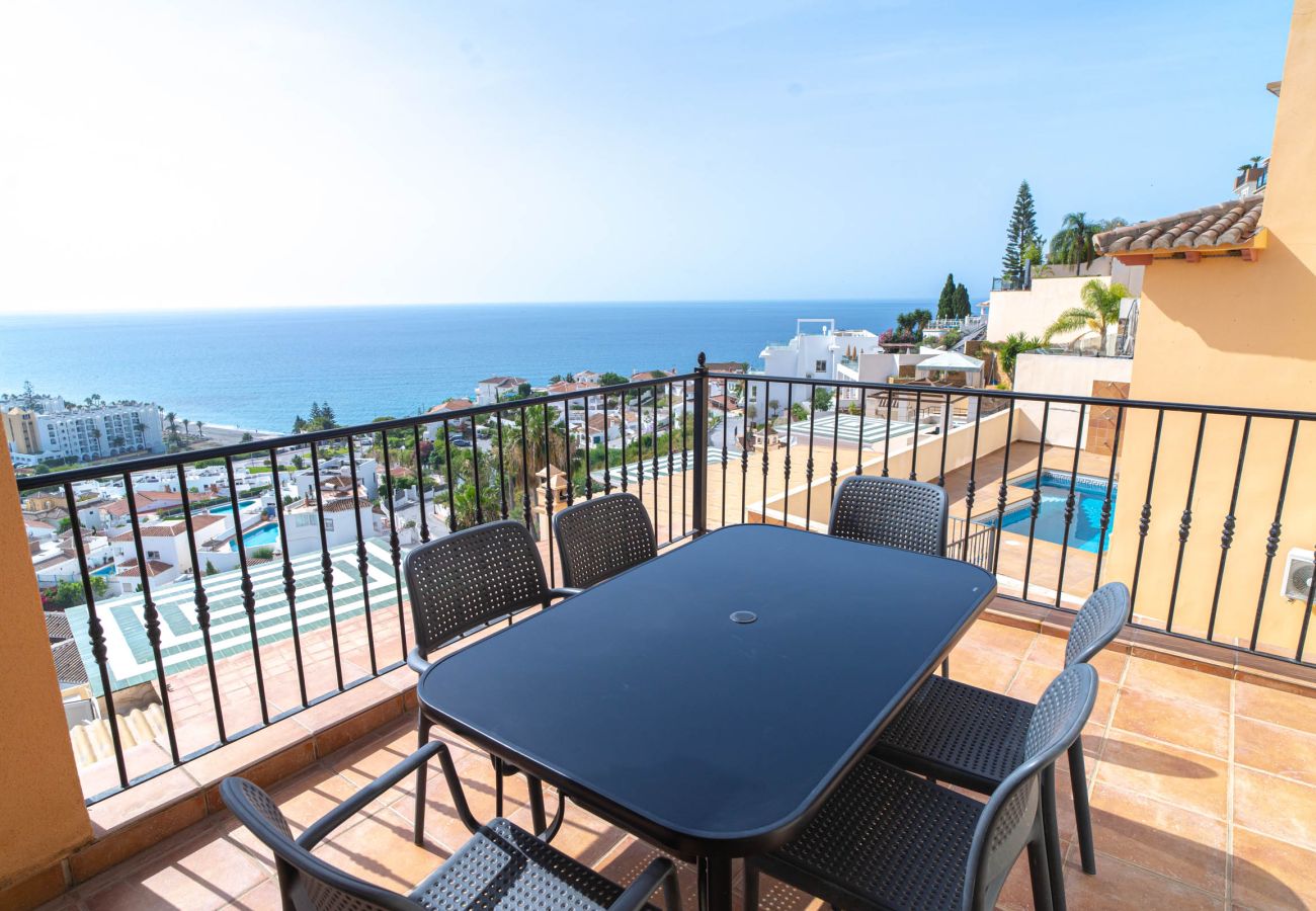 Villa in Nerja - Villa Punta Lara 15: Private Pool Villa for 5 with Sea Views, Nerja