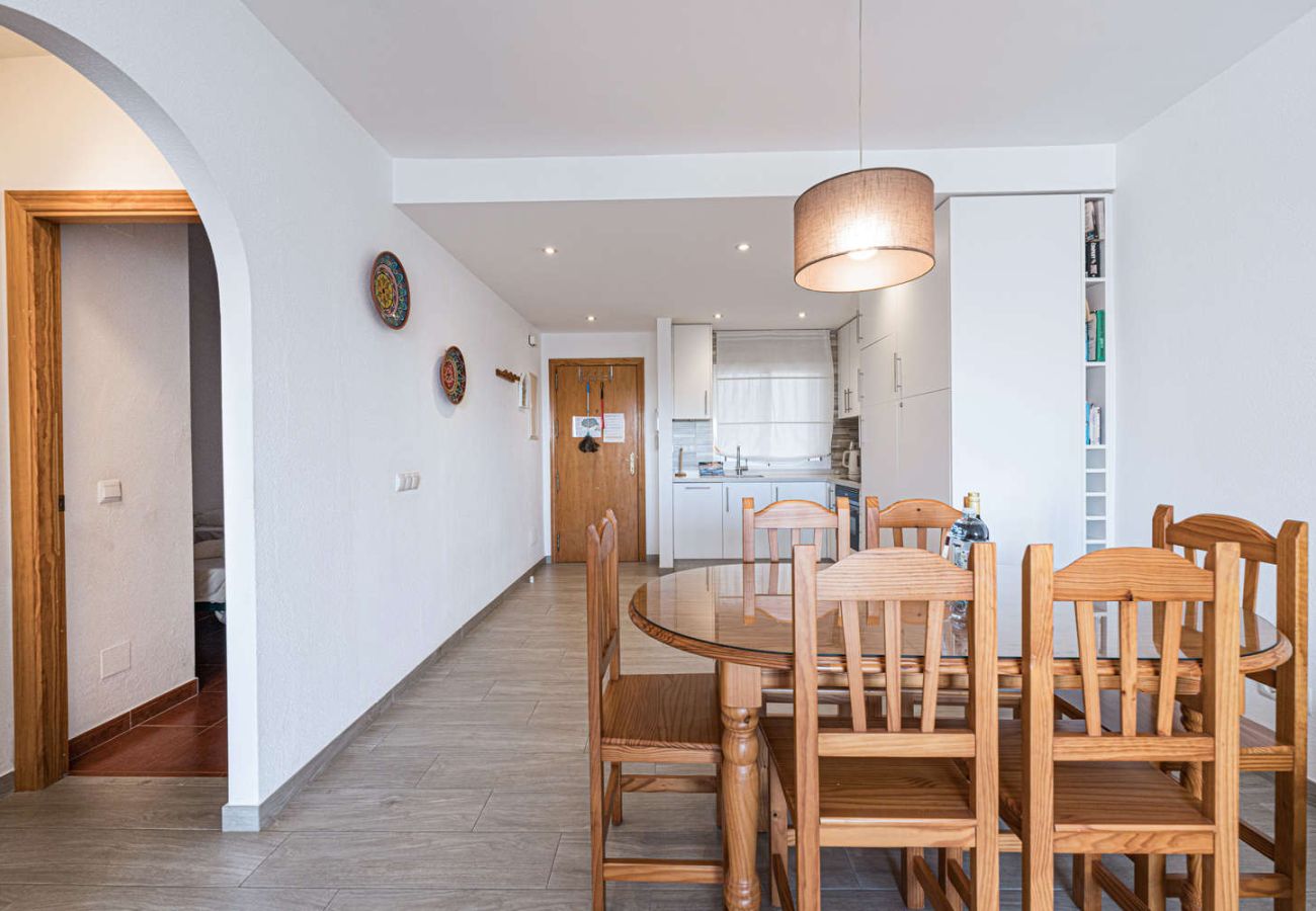 Lägenhet i Nerja - Lägenhet Valparaiso 1B vid Burriana Beach med pool och 2 badrum