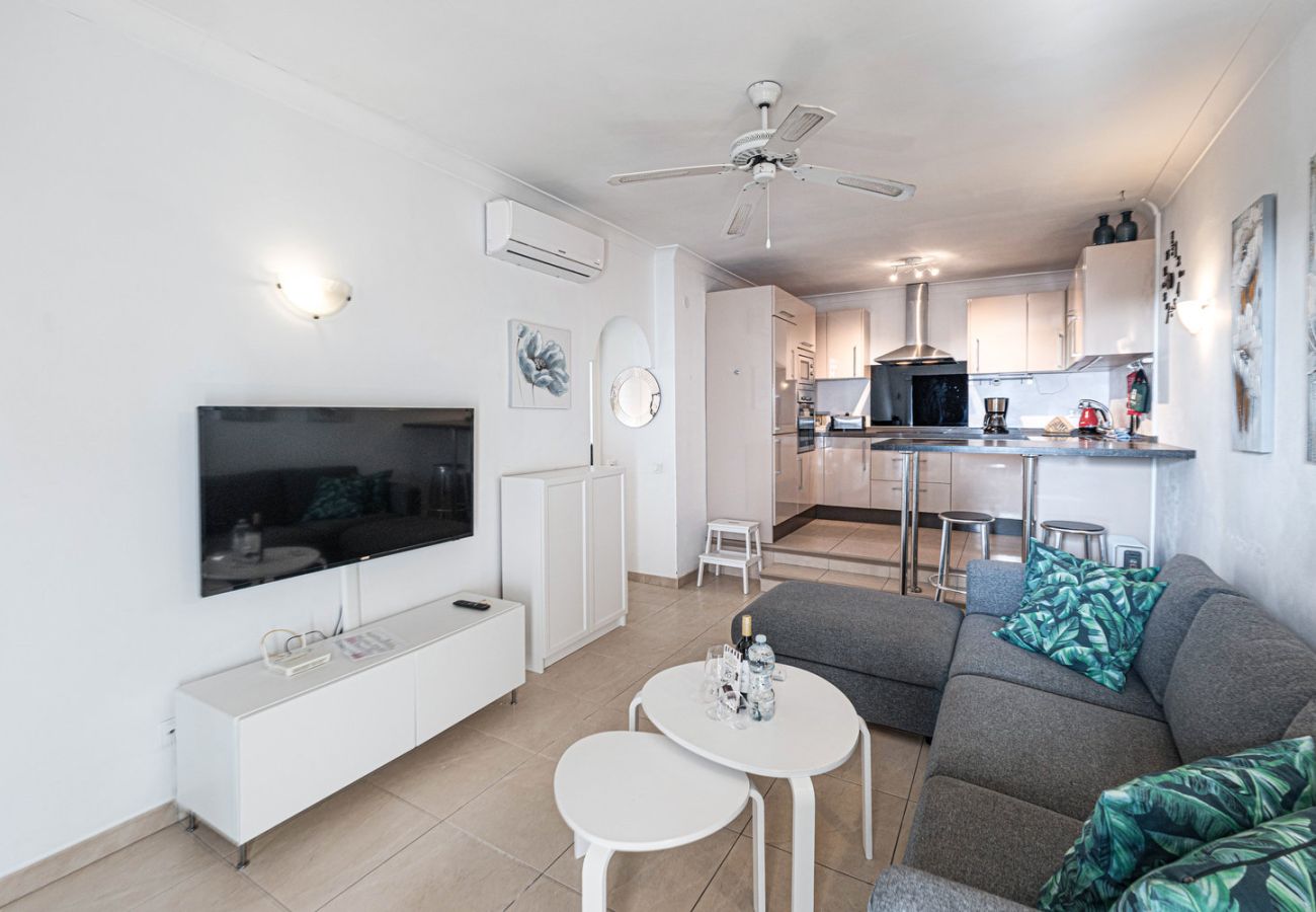 Lägenhet i Nerja - Casa Tranquila: Lägenhet med havsutsikt i San Juan de Capistrano, Nerja