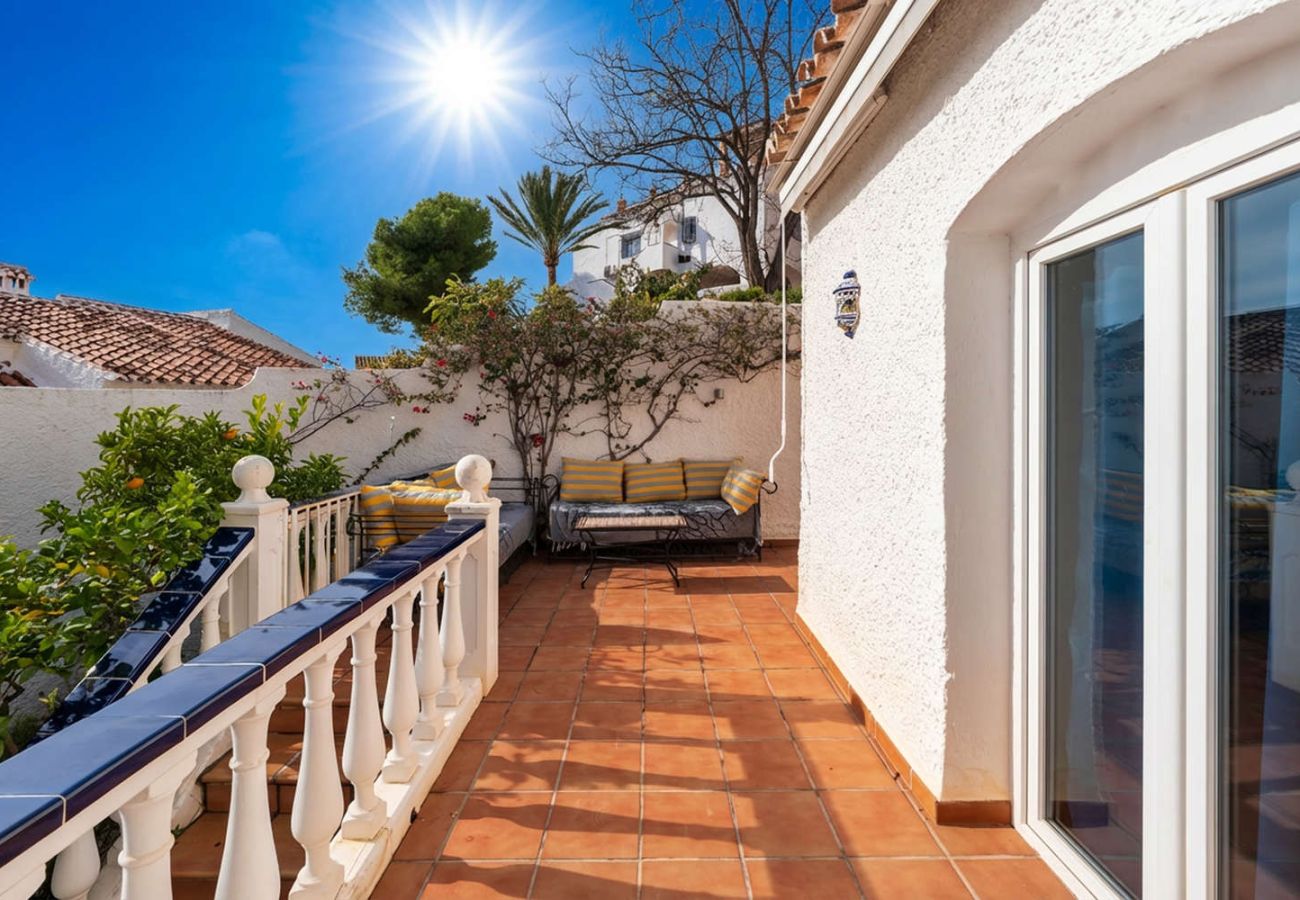 Lägenhet i Nerja - Casa Tranquila: Lägenhet med havsutsikt i San Juan de Capistrano, Nerja
