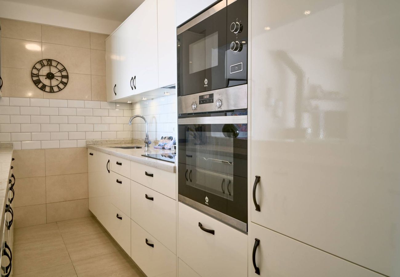 Radhus i Nerja - Casablanca 9: Duplex med terrasser i flera nivåer, havsutsikt och solnedgång