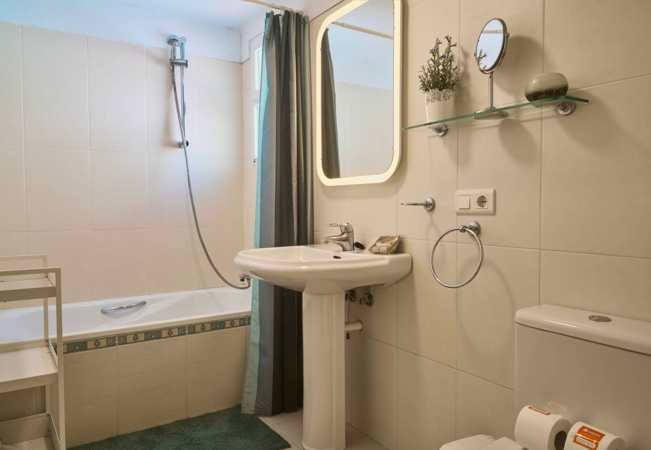 Radhus i Nerja - Casablanca 9: Duplex med terrasser i flera nivåer, havsutsikt och solnedgång