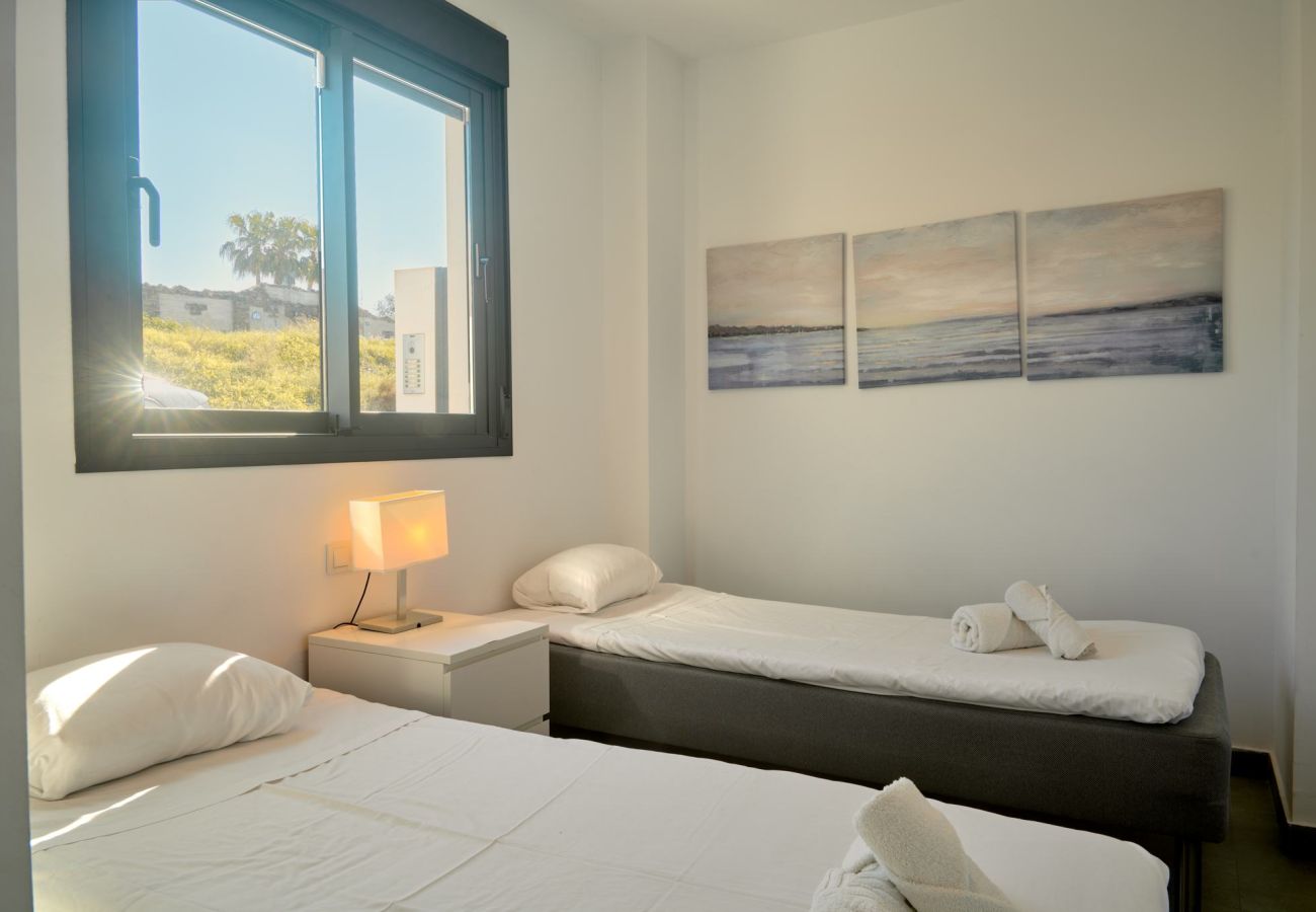 Lägenhet i Nerja - Penthouse Balcón del Mar D4: 3 terrasser & uppvärmd pool