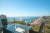 Lägenhet i Nerja - Penthouse Balcon del Mar D4: 3 terrasser & uppvärmd pool