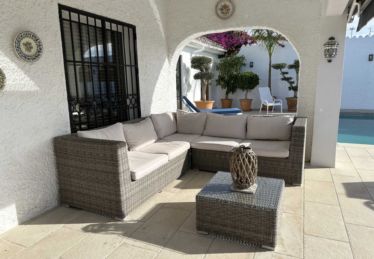 Villa i Nerja - Villa Jackson (La Casita): Villa med privat pool i Fuente del Badén, Nerja