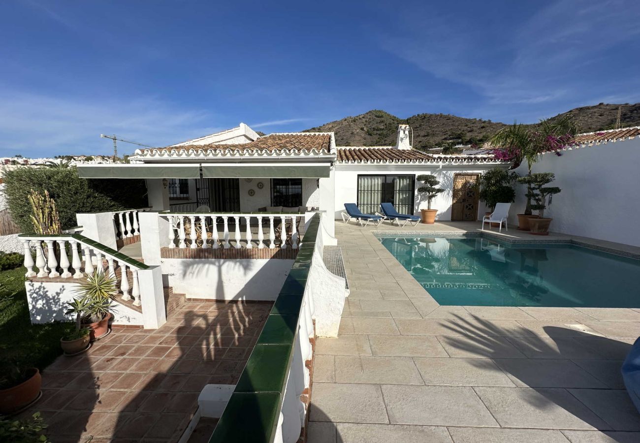 Villa i Nerja - Villa Jackson (La Casita): Villa med privat pool i Fuente del Badén, Nerja