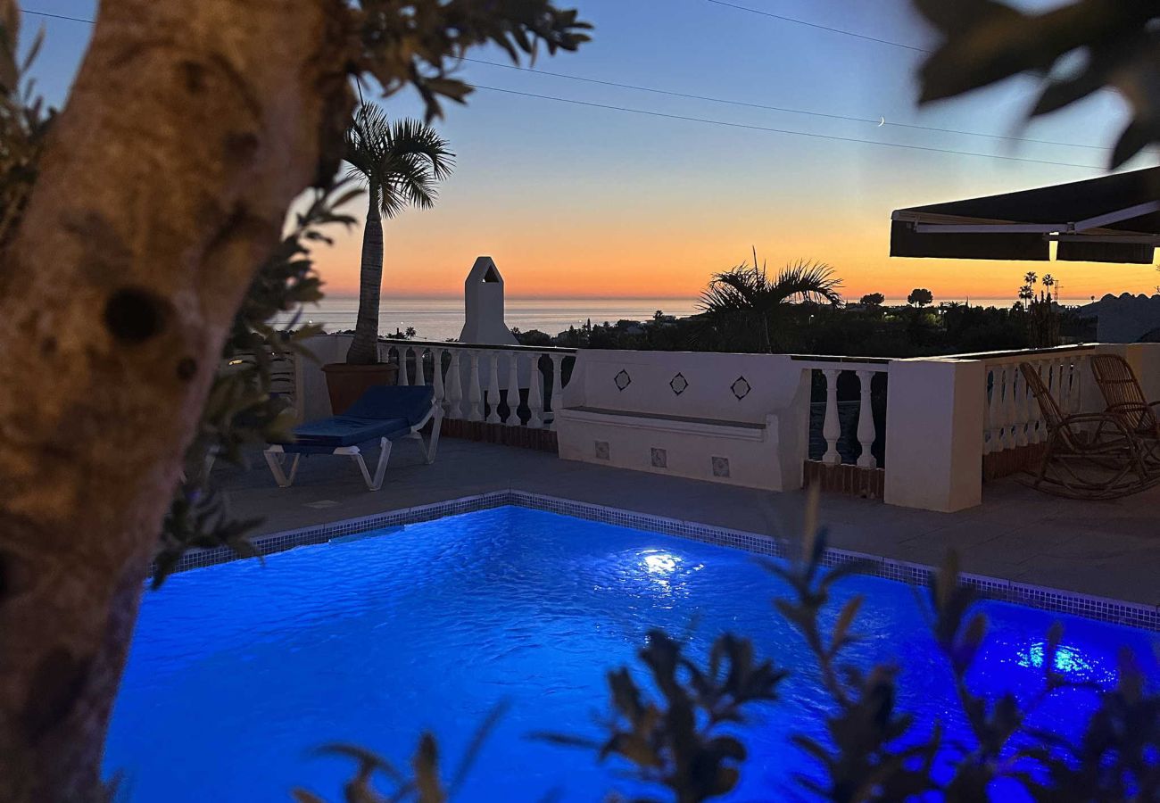 Villa i Nerja - Villa Jackson (La Casita): Villa med privat pool i Fuente del Badén, Nerja