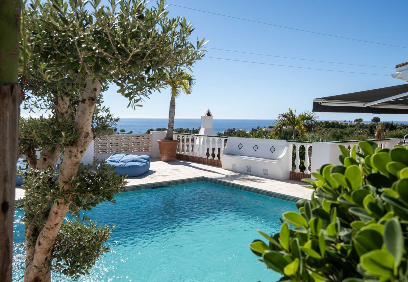 Villa i Nerja - Villa Jackson (La Casita): Villa med privat pool i Fuente del Badén, Nerja