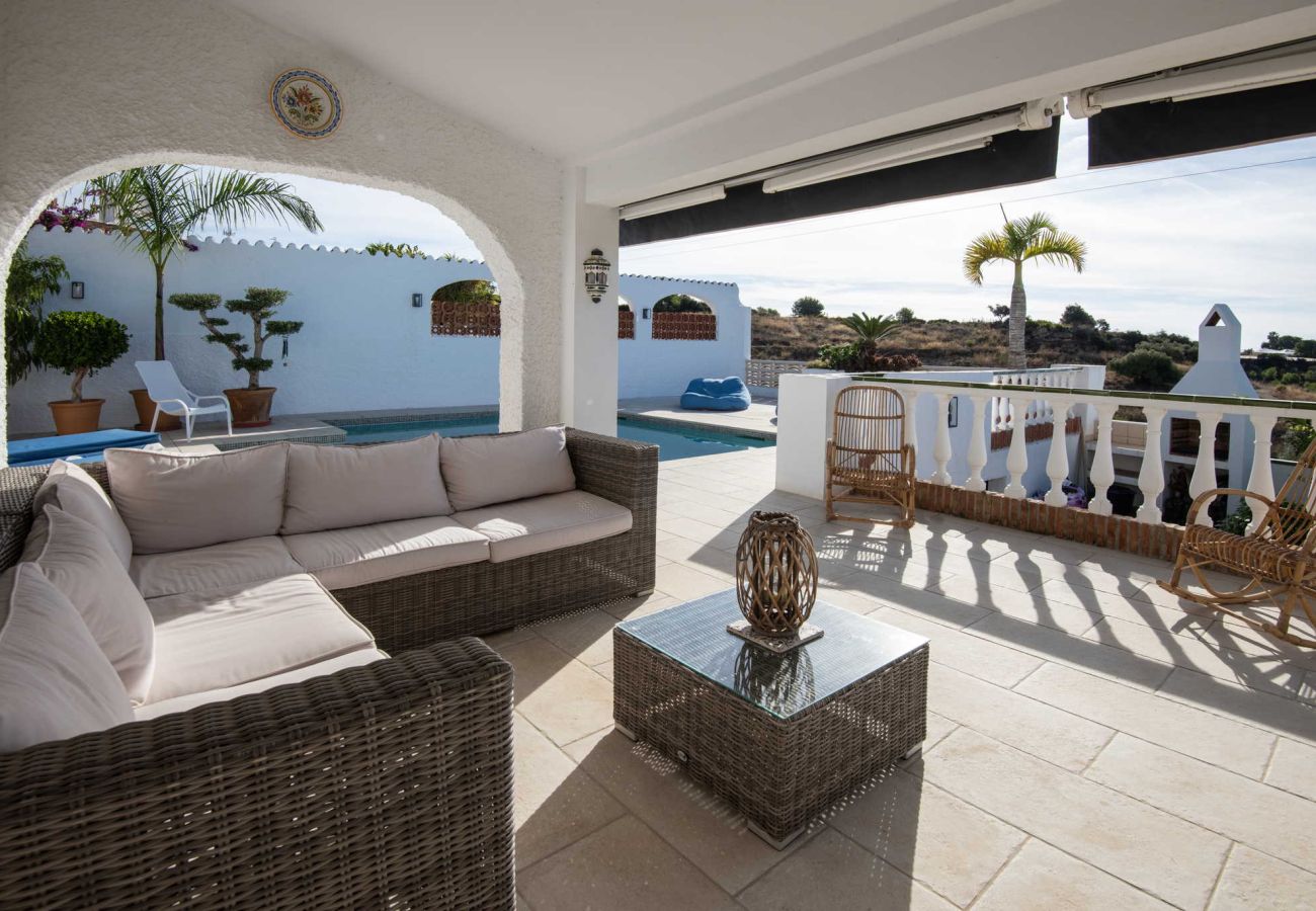 Villa i Nerja - Villa Jackson (La Casita): Villa med privat pool i Fuente del Badén, Nerja