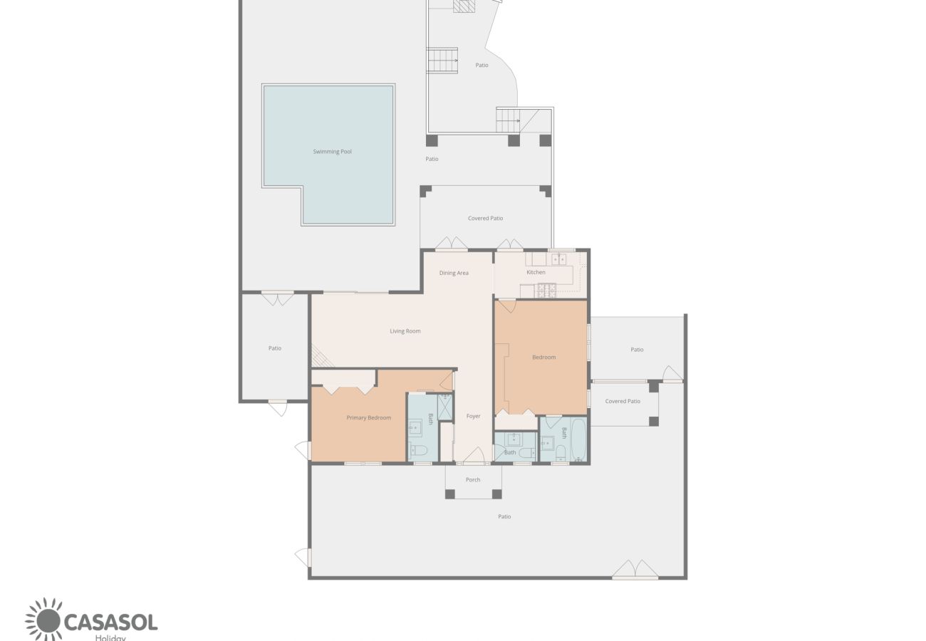 Villa i Nerja - Villa Jackson (La Casita): Villa med privat pool i Fuente del Badén, Nerja