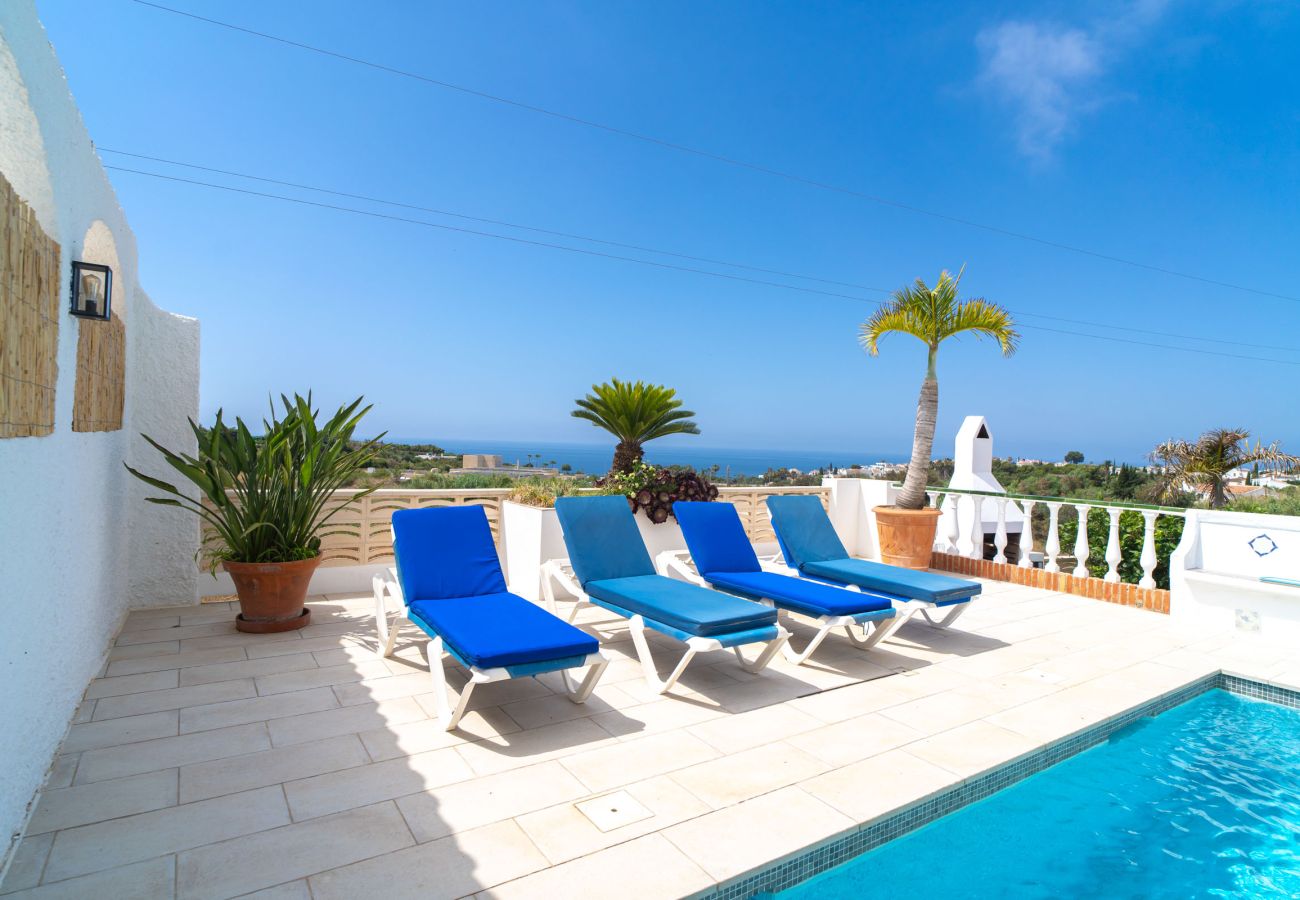 Villa i Nerja - Villa La Casita: Villa med privat pool i Fuente del Badén, Nerja