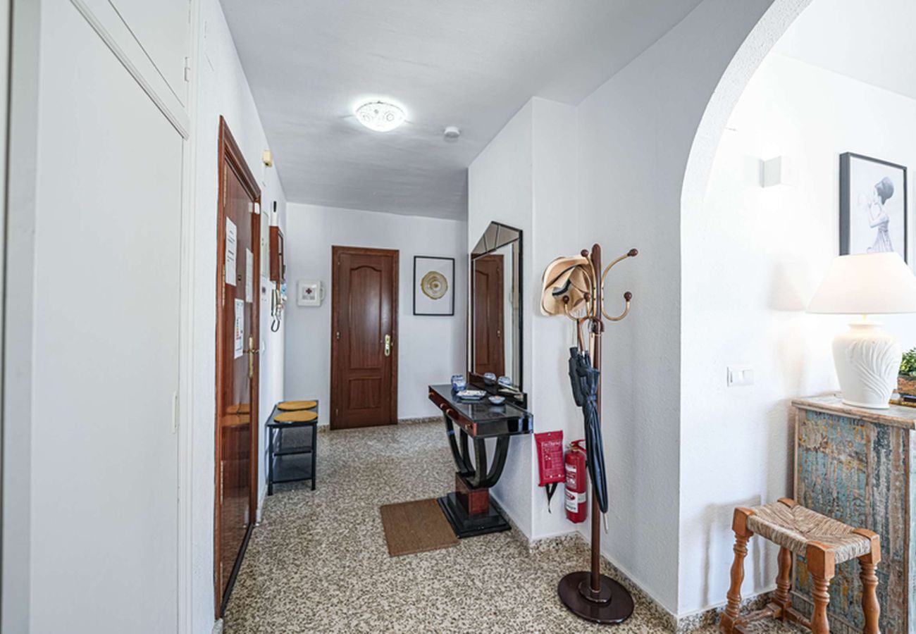 Lägenhet i Nerja - Albaida II 2B: Söderläge med Havsutsikt, Playa Torrecilla Nerja