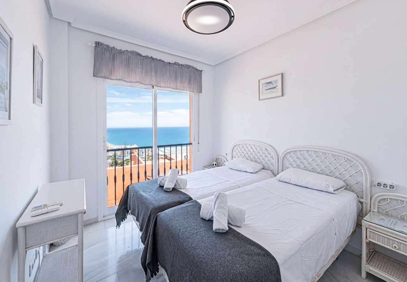 Villa i Nerja - Villa Punta Lara 15: Villa med Privat Pool för 5 med Havsutsikt, Nerja