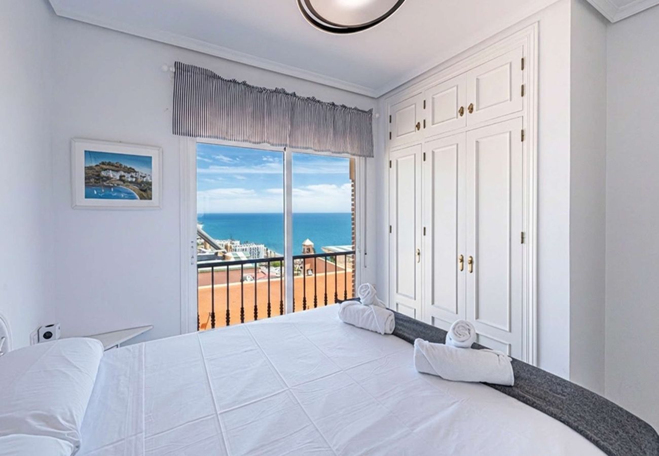 Villa i Nerja - Villa Punta Lara 15: Villa med Privat Pool för 5 med Havsutsikt, Nerja