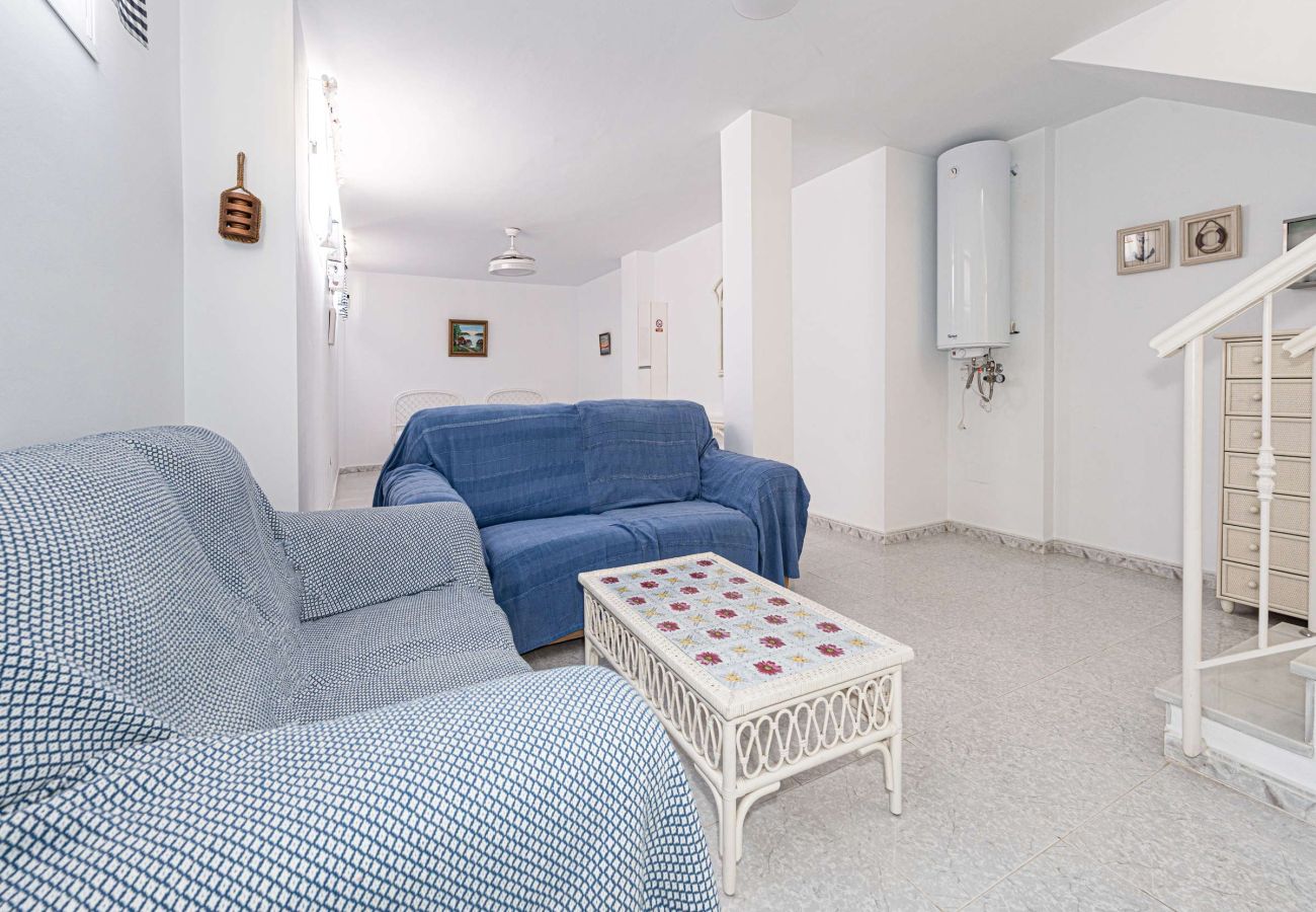 Villa i Nerja - Villa Punta Lara 15: Villa med Privat Pool för 5 med Havsutsikt, Nerja