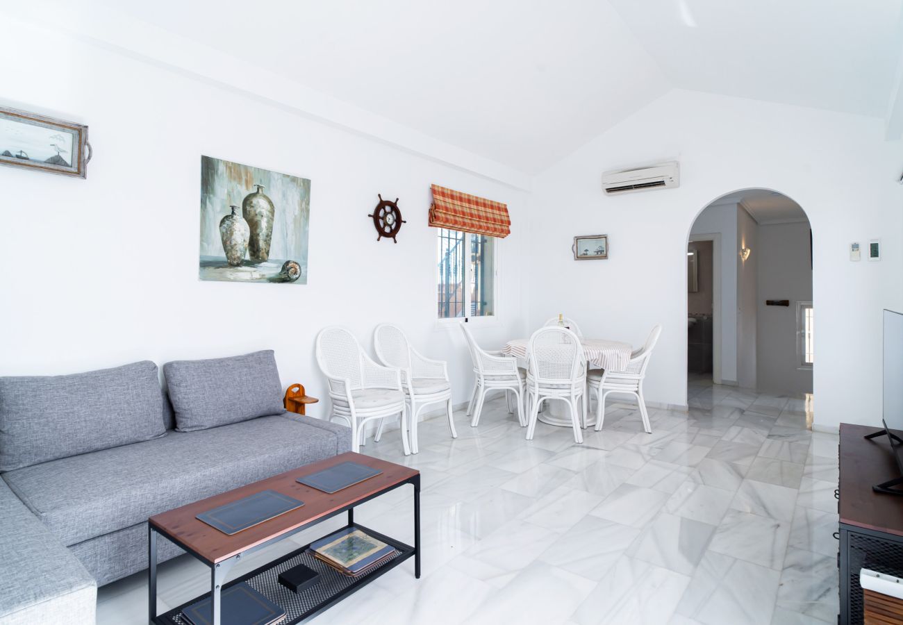 Villa i Nerja - Villa Punta Lara 15: Villa med Privat Pool för 5 med Havsutsikt, Nerja