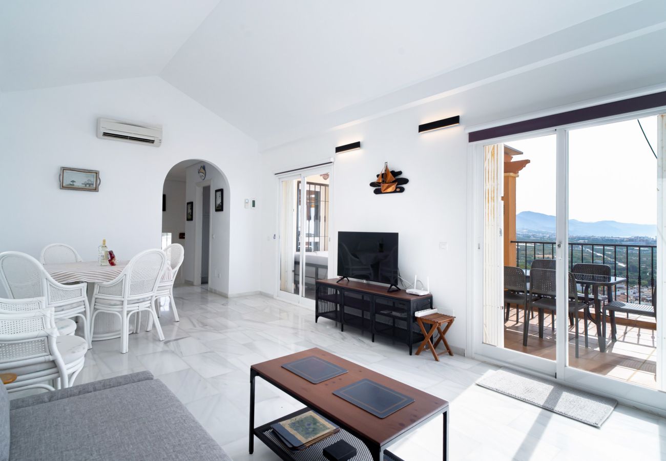 Villa i Nerja - Villa Punta Lara 15: Villa med Privat Pool för 5 med Havsutsikt, Nerja